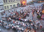 Sommernachtstango auf dem Quedlinburger Marktplatz