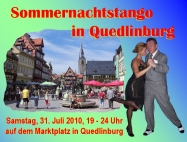 6. Sommernachtstango auf dem Quedlinburger Marktplatz